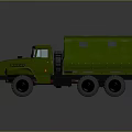 Green Military Tank With Heavy Armor And Turret For Army Operations