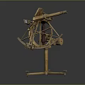 Brass Commercial Equipment With Complex Mechanical Structure Sturdy Stand And Telescopic Component For Industrial Measurement