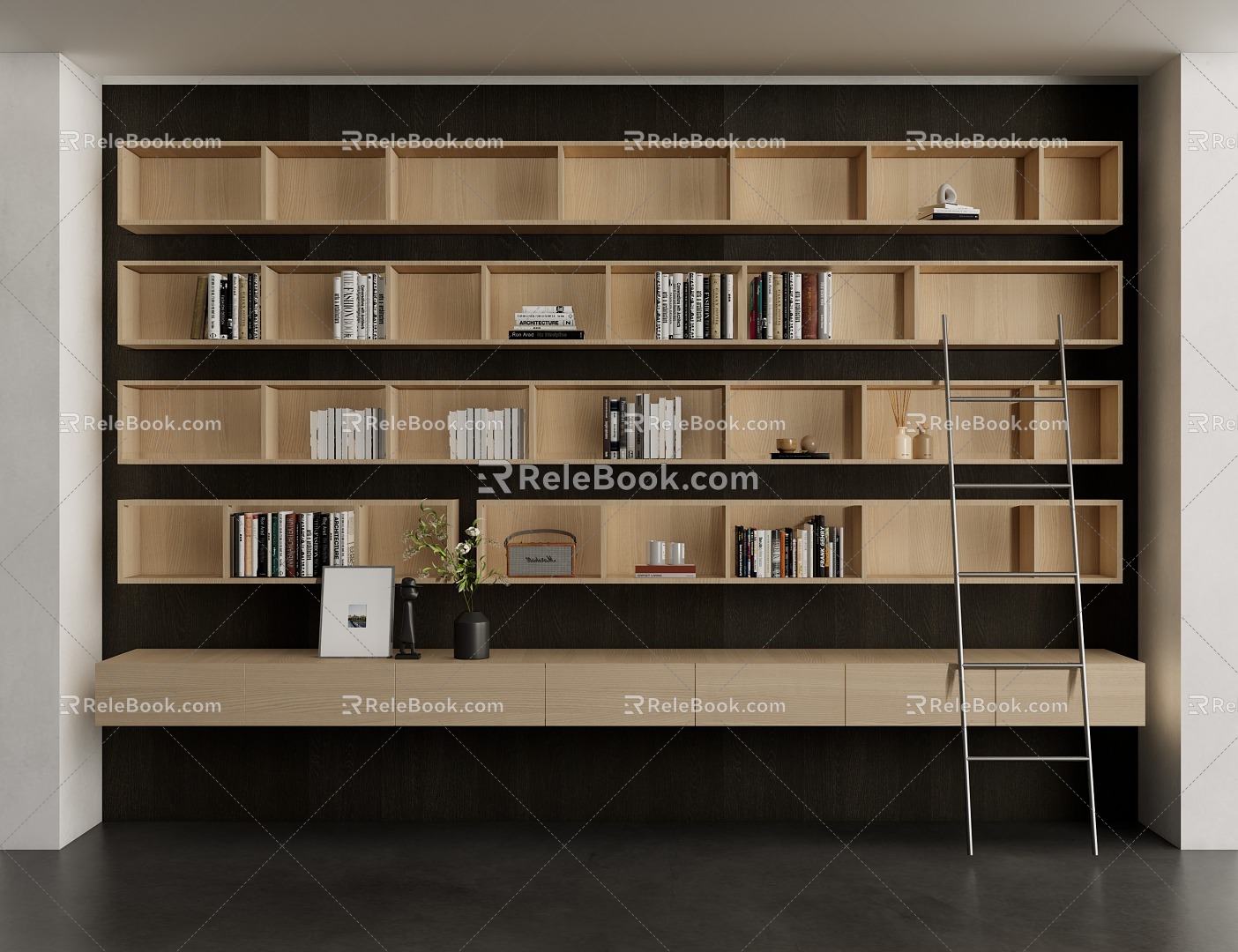 Bookcase 3d model