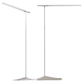 Modern Minimalist Floor Lamp With Slim Metal Stand And Adjustable Head For Living Room Bedroom