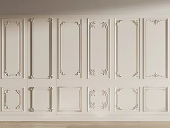 Wall panel 3d model