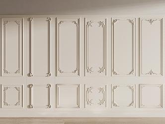 Wall panel 3d model