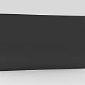Black Flat Screen Television With Sleek Design And Wall Mount Bracket