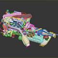 Engine Racing Engine Racing Engine Car Engine Car Engine Modern Vehicle 3d model