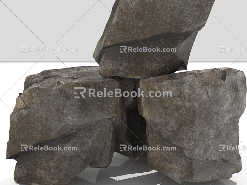 Stone 3d model