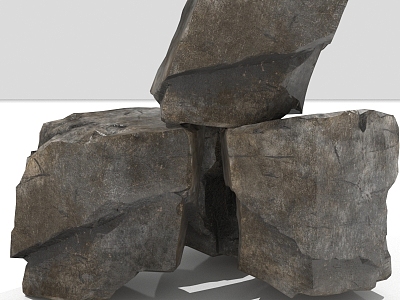 Stone 3d model