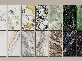 Wall Panel Marble Wall Panel Marble Rock Slab 3d model