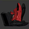 Car Seats In Red Black Gray Colors And Various Styles For Interior Design