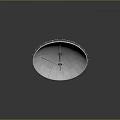 modern signal receiver satellite artificial satellite 3d model