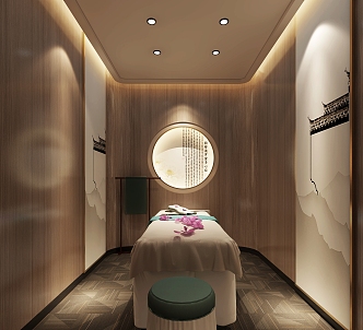 New Chinese SPA Box 3d model