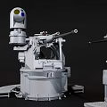 Close Artillery MK38 3d model