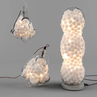 Lamp combination 3d model