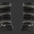 Modern Boots Medium Boots 3d model