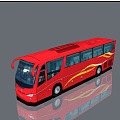 Modern Bus Bus Bus Bus Passenger Car Transportation Vehicle Car School Bus Tourist Car Passenger Car Sightseeing Car 3d model