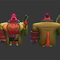 Modern Game Characters Virtual Characters Virtual Characters 3d model