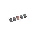Square Rugs In Various Colors With Modern Woven Texture For Home Decor