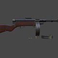 submachine gun 3d model