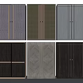Modern Wardrobes With Various Designs Different Colors And Wood Finishes For Interior Decor