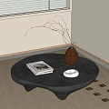 Coffee table 3d model