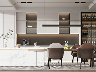 Modern Restaurant 3d model