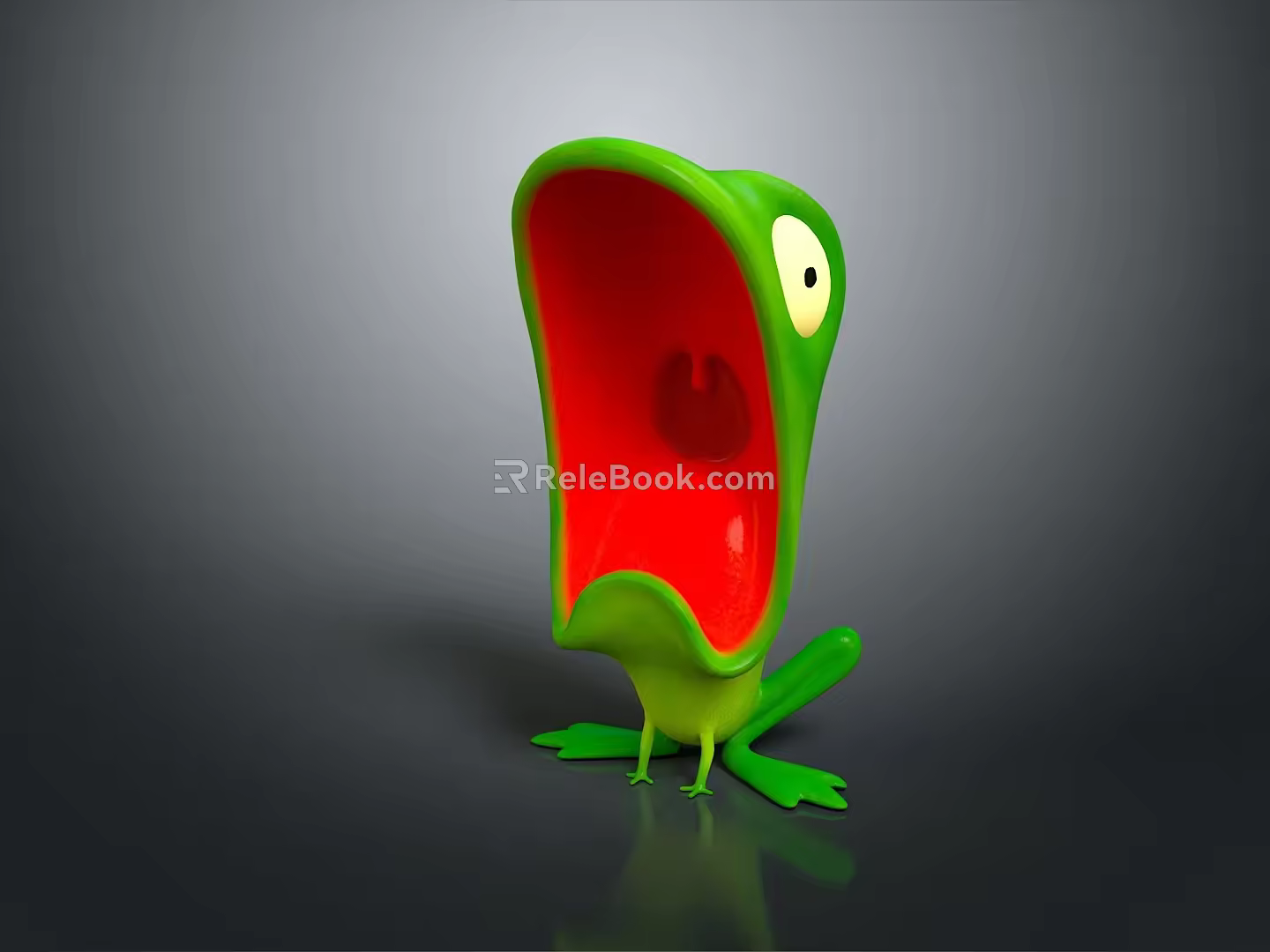 Frog Poison Frog Game Frog Reptile Cold Blooded Animal Reptile 3d model