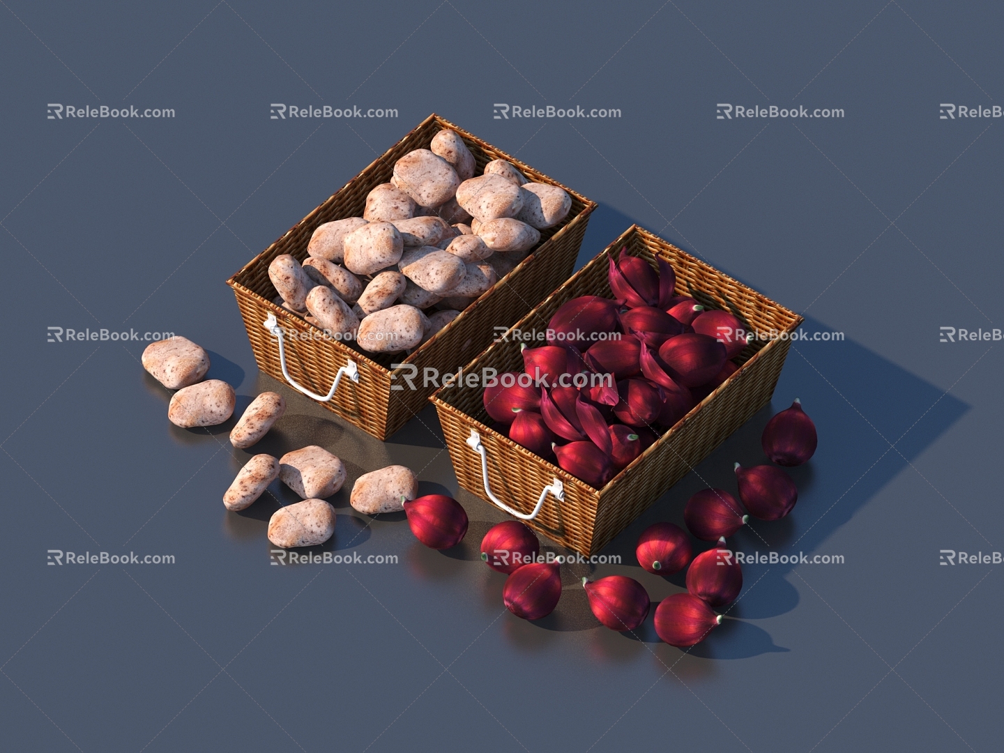 Onion Potato Crop Ingredients model