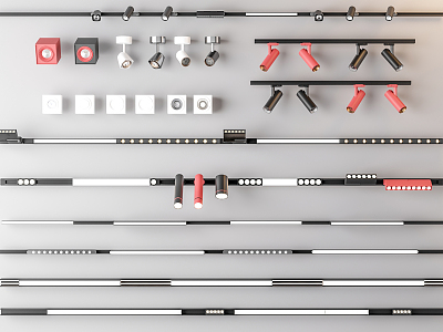 Modern spotlight downlight spotlight track light model