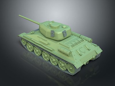 tank t34 tank main station tank military vehicle mechanized unit armored unit mechanized unit 3d model