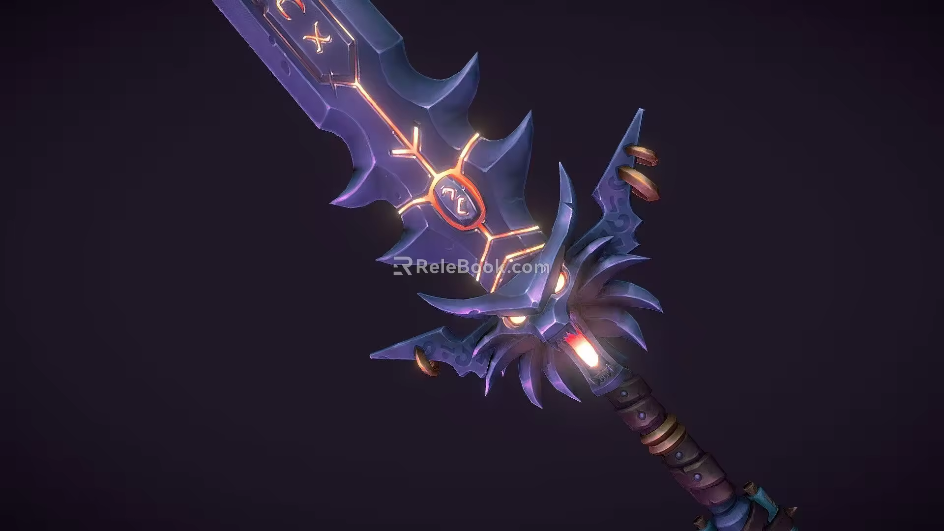 Wizard Style Sword 3d model