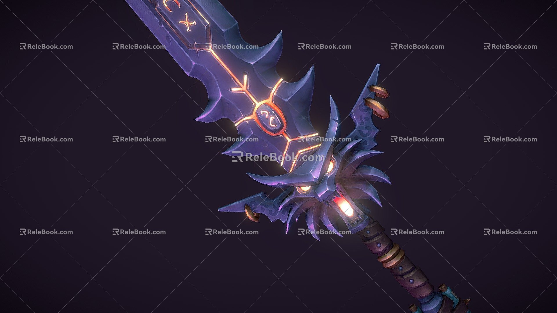 Wizard Style Sword 3d model