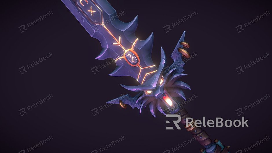 Wizard Style Sword model