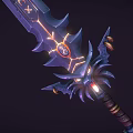 Wizard Style Sword 3d model