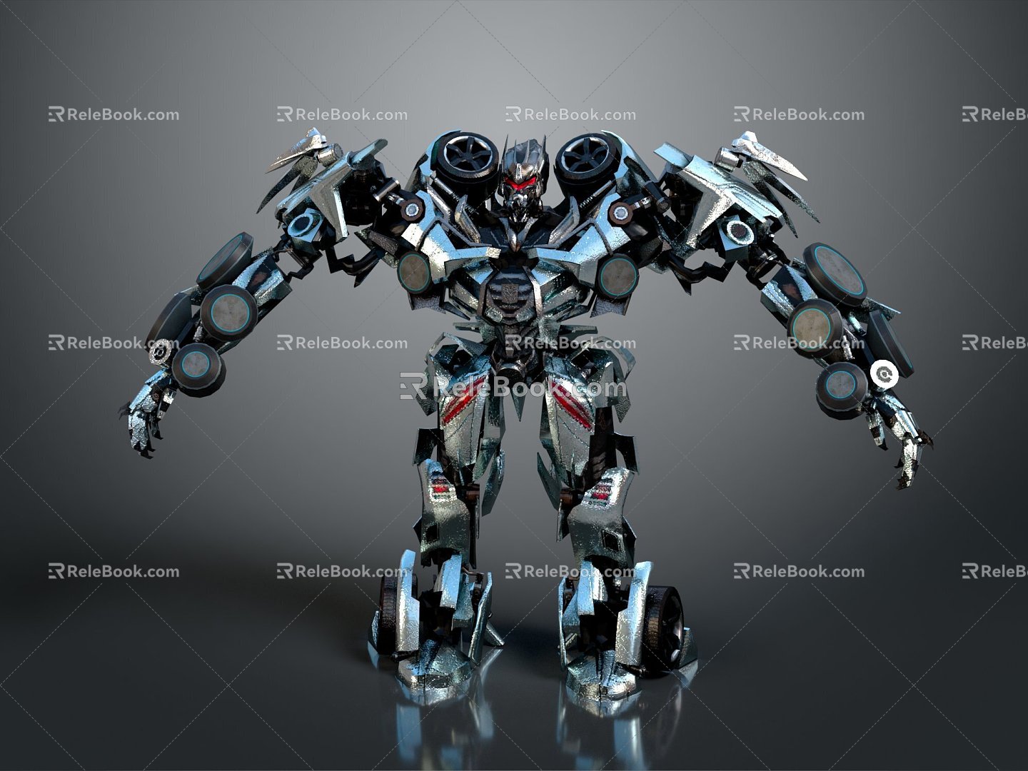 Modern Transformers Gauda Warrior Gauda Mecha Warrior 3d model