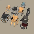 Medical Equipment Different Types Of Wheelchairs Manual Electric And Various Style Designs For Mobility