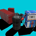 Efficient Display Shelves for Tool Storage with Cabinets Toolboxes Parts Bins and Tires