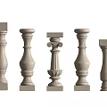 European Column Classical Column 3d model