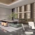 Modern Luxury Hotel Lobby Interior Design With Elegant Decor Cozy Seating And Soft Ambient Lighting