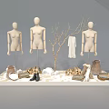 Modern Window Winter Window 3d model