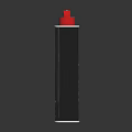 Zippo Lighter Fluid Metal Can With Red Cap For Daily Living Use
