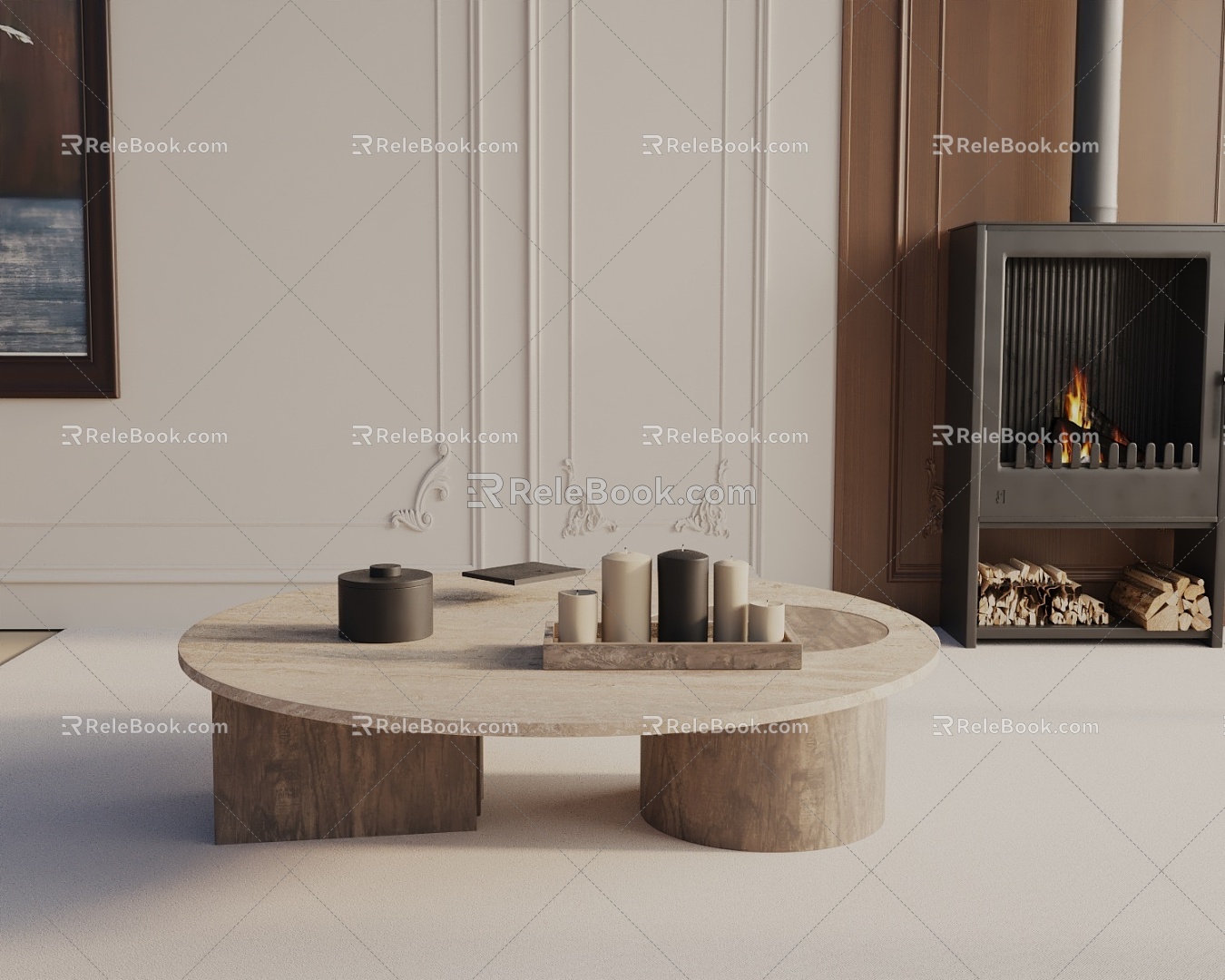 Coffee table 3d model