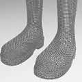 Stylish Mesh Knee High Boots For Daily Wear With Buckle Details