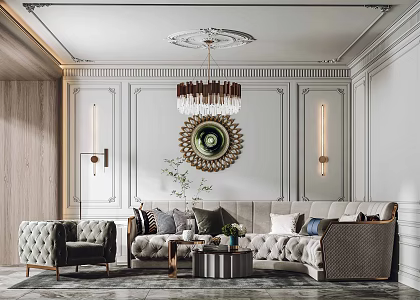 Jane's Living Room 3d model