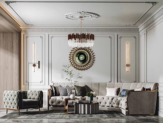Jane's Living Room 3d model
