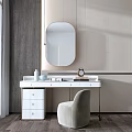 Light Luxury Dressing Table Dressing Table 3d model