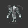 Game Movie Character Football Player Black Jersey Number 12 Gray Pants Orange Black Shoes