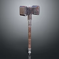 Durable Metal Head Hammer With Wooden Handle For Construction Hardware Tools