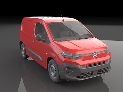 Citroen jumpy van 2017 3d model