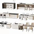 Modern Bar Counter Designs With Stools And Various Styles For Interior Decor