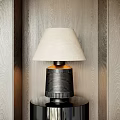 Quiet Table Lamp Antique Table Lamp Pottery Pot Table Lamp Fabric Table Lamp Decorative Table Lamp 3d model