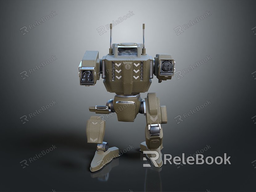 Robot Robot Assistant Small Robot Robot Butler Robot Butler Figure Game Figure model